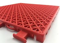 100% Polypropylene  Removable Basketball Court Flooring Recyclable Easy To Disassemble