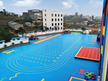 Exquisite Appearance Antimicrobial Modular Sports Flooring For Kindergarten