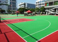 Portable Outdoor Basketball Court Flooring Easy Installation High Performance
