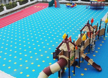 Easy Install Modular Kindergarten Flooring Durable No Mud Anti Bulging