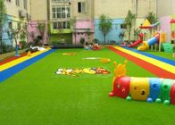 Dense Surface Silky Soft Monofilament PE + Curly PP Outdoor Artificial Grass , 5 - 8 Years Warranty