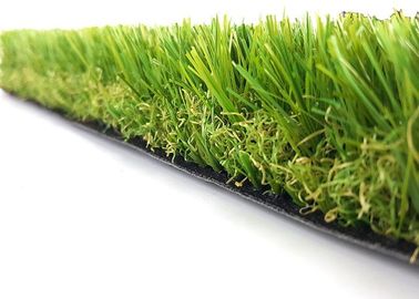 High Temperature Resistant Artificial Grass Landscaping / Synthetic Grass Lawn