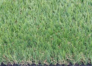 Super Softer Flat Yarn Shape Artificial Turf Landscaping For Garden Healthy Eco - Friendly