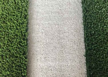 PE + PP Water Saving Fibrillated Artificial Grass For Football Ground / Outdoor Artificial Turf