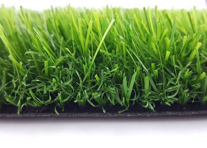 Residential Outdoor Artificial Turf No Mowing , Fertilizers Or Pesticides