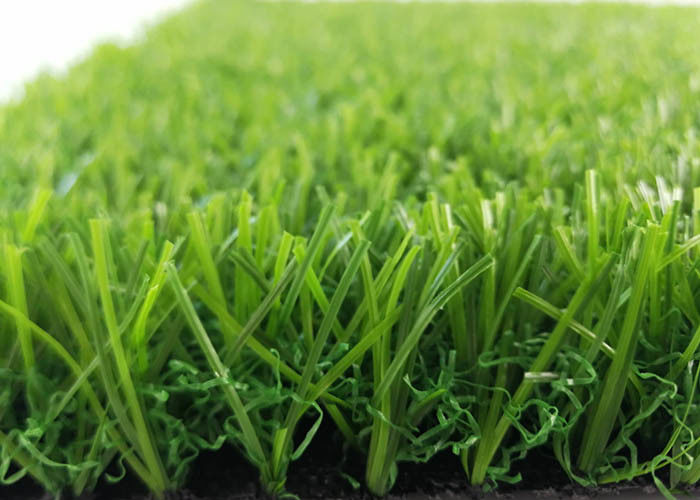 8100 Dtex Natural Looking Artificial Grass / Artificial Grass For Home Lawns